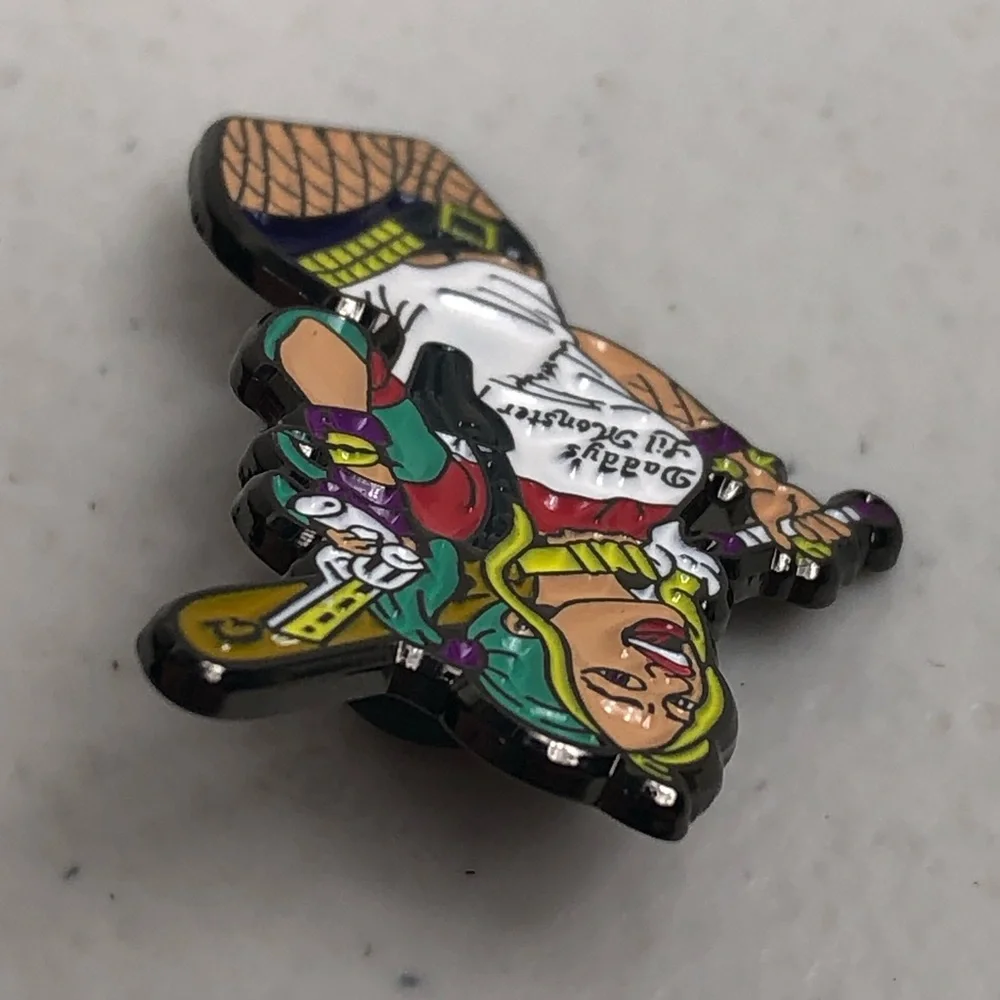 Harley Quinn Suicide Squad DC Comics Pin Brooch Lapel Batman Joker Gun B…